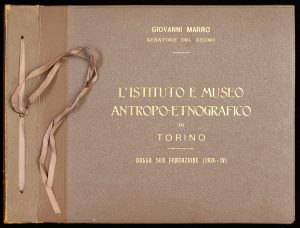 Album conservato nell'Archivio storico del museo